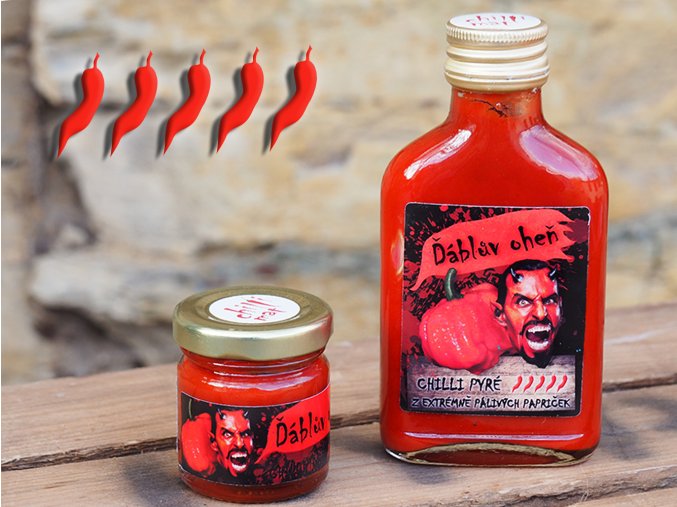 Extrémné ostré chilli Dábel