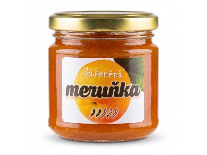 Kořeněná meruňka chilli marmeláda