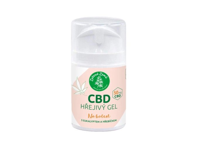 CBD hřejivý gel