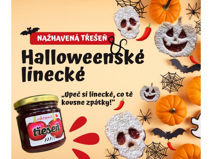 Orange and Grey Cute Halloween Sale Facebook Post