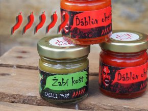 Extrémné ostré chilli Žabí hlen košt