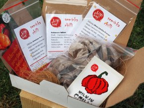 Set semínek chilli - středně pálivé odrůdy 30 ks  100 000 - 850 000 SHU