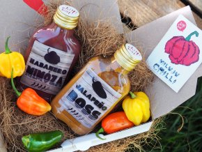 Dárkový balíček luxusní set chilli omáček