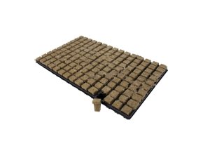 GRODAN sadbovací kostky 25x25x40mm v sadbovači po 150ks