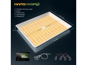 LED Mars Hydro TS1000 150W na růst i květ1