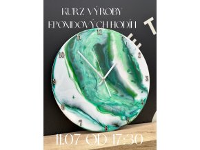 Kurz výroby Epoxidových hodín 1