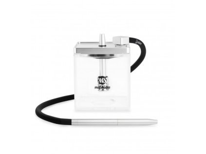 ms micro hookah silver clear