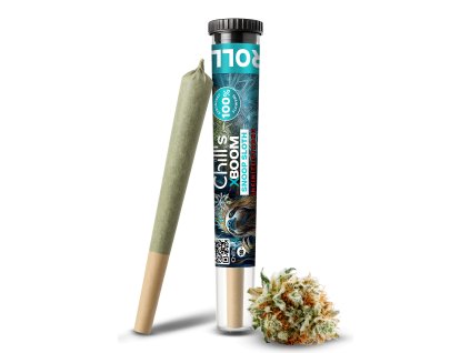 Chills Cannabis Preroll Snoop Sloth+JOINT 3D byLUONG.cz