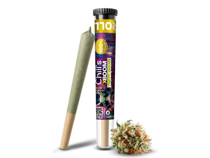 Chills Cannabis Preroll Trippy Mouse+JOINT 3D byLUONG.cz