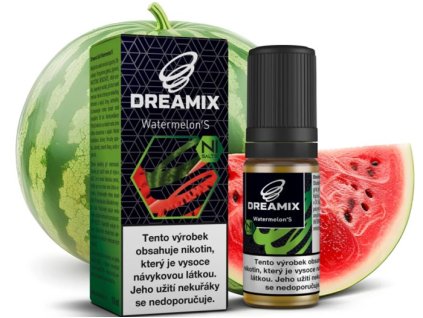 liquid dreamix salt vodni meloun watermelons 10ml 20mg