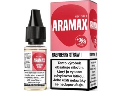 liquid aramax salt raspberry straw 10ml 20mg