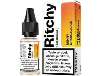 liquid ritchy salt sunny orange juice 10ml 20mg