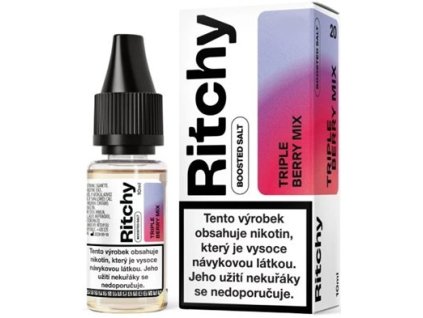 liquid ritchy salt triple berry mix 10ml 20mg