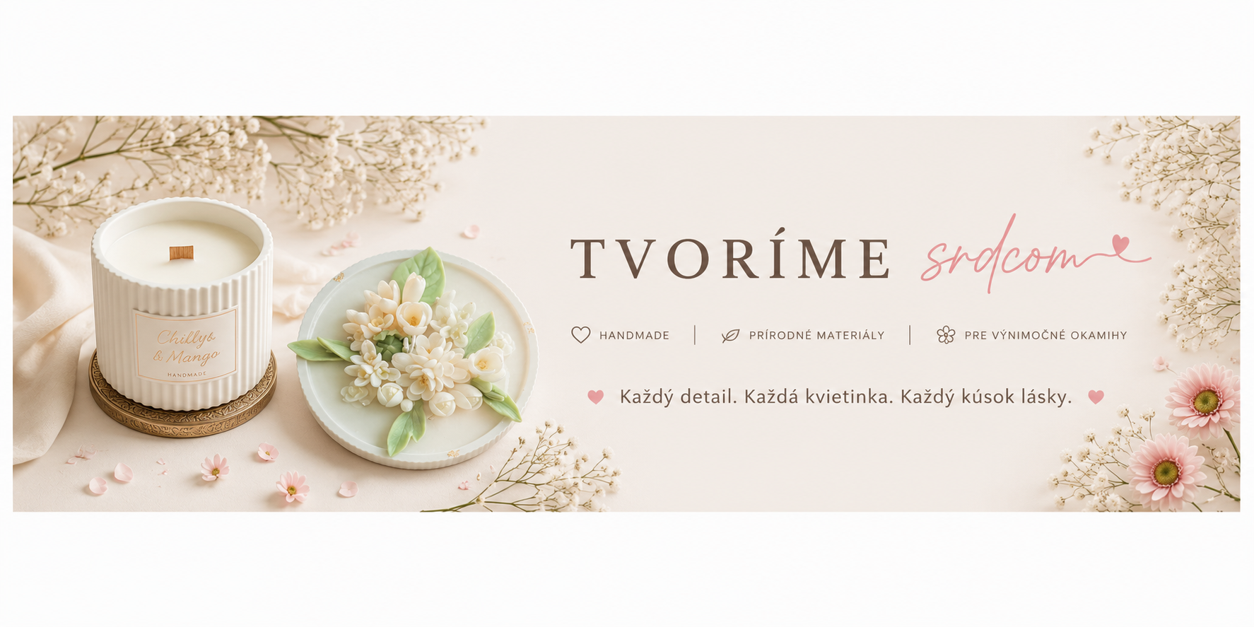 Ručne tvorené výrobky s láskou