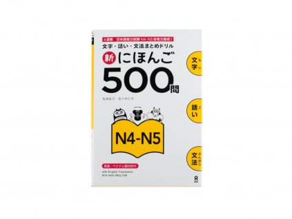 Shin Nihongo Mondai 500 N4 N5 japonstina