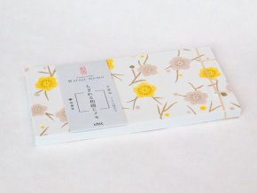 Japonský bloček - žluté květy