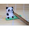 Panda - keramická podložka na hůlky