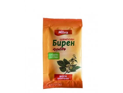 Milva šampón pivné droždie 12ml
