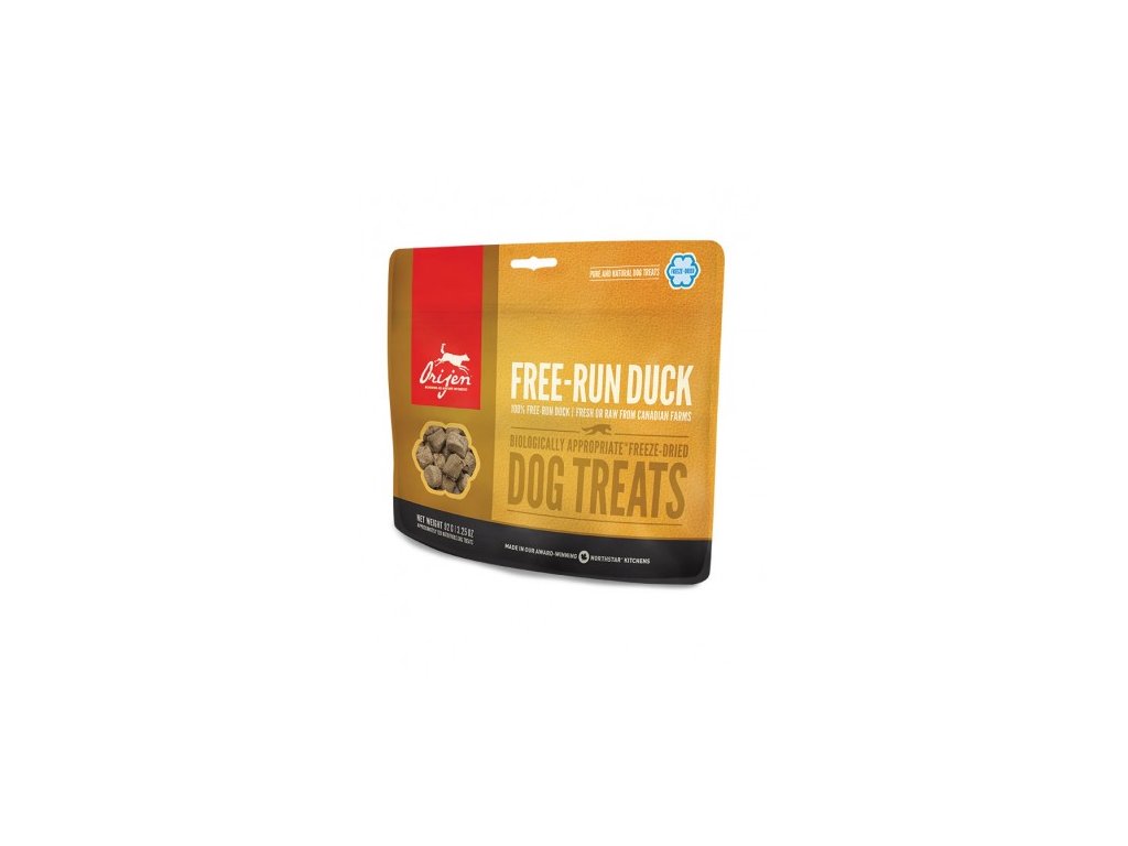 Pamlsky pro psy Orijen FD Free Run Duck 42 5g chipet.cz
