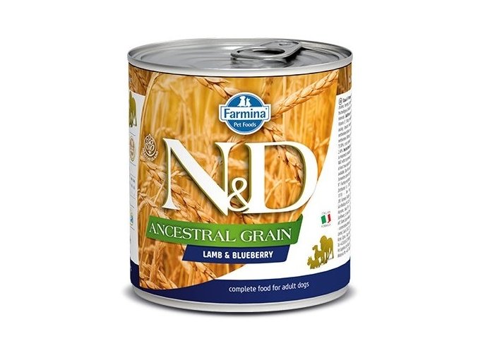 N&D DOG LOW GRAIN Adult Lamb & Blueberry 285g