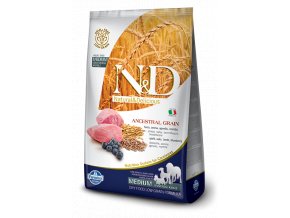 nd low grain dog adult medium lamb blueberry