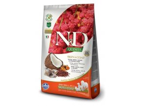 nd quinoa all adult dog skincoat herring