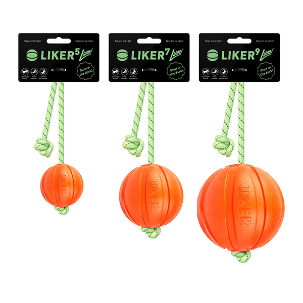 Míček pro psy Liker Lumi 7cm