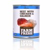 CHICKEN BEEF SALMON