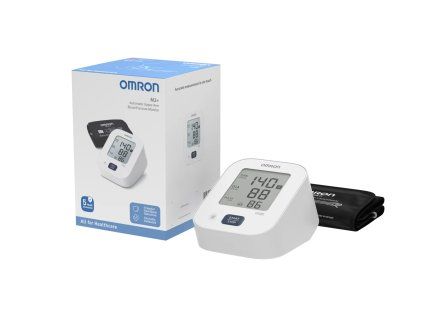 4015672114272 Omron M2 3D Packaging with product 2100