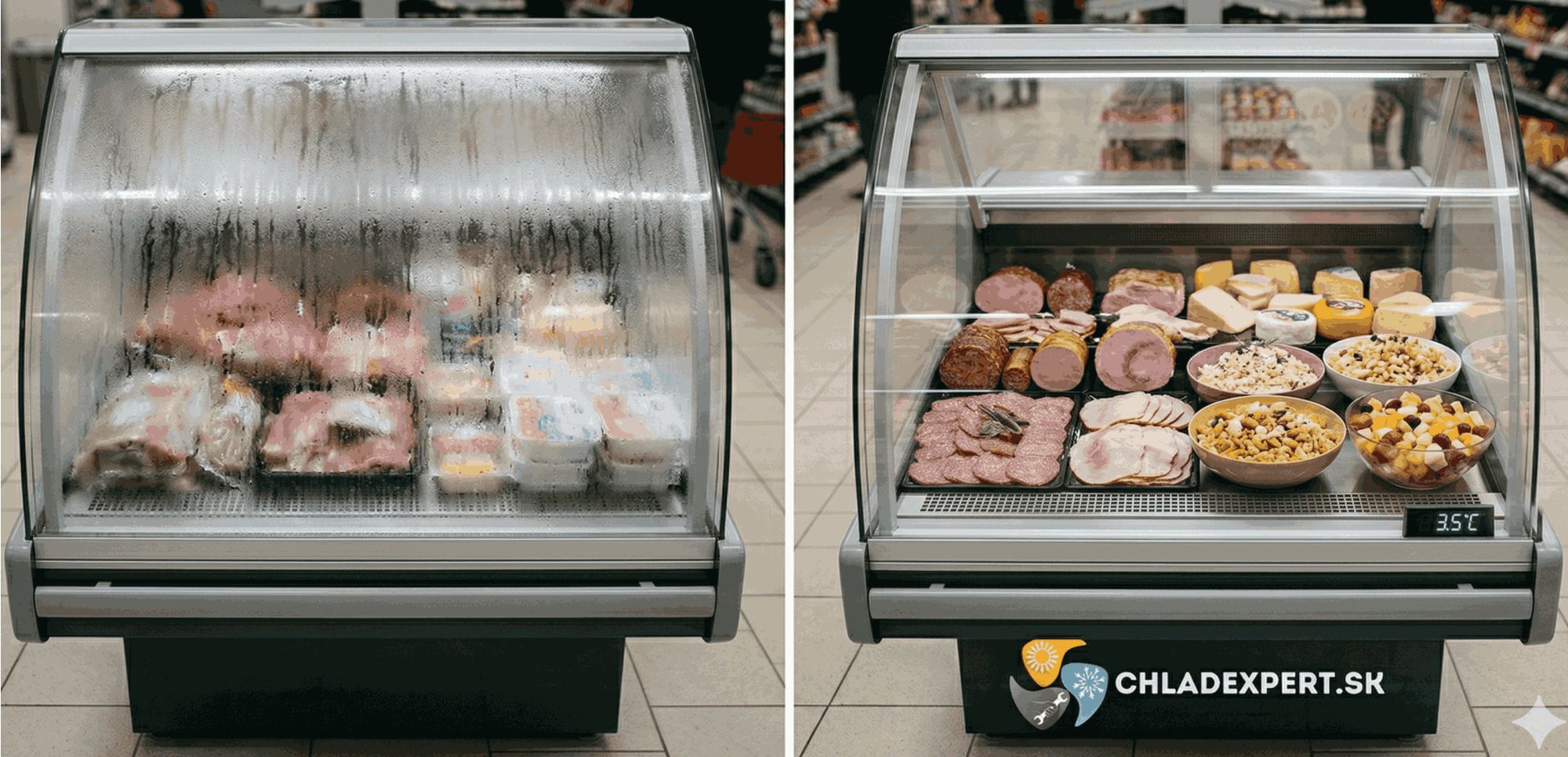 Prečo vaša vitrína „plače“? Rosiace sa sklá vás stoja zákazníkov aj peniaze