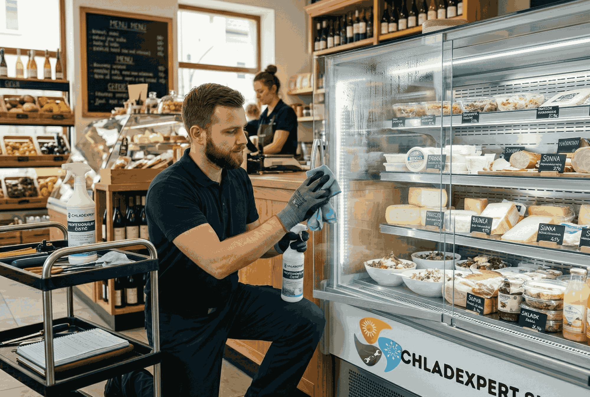 Starostlivosť o chladiacu vitrínu