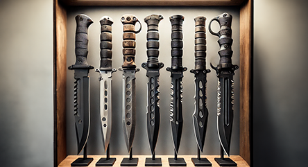 RŮZNÉ TYPY ČEPELÍ A JEJICH POUŽITÍ