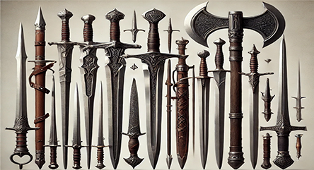 Chladné zbraně - vše okolo zbraní