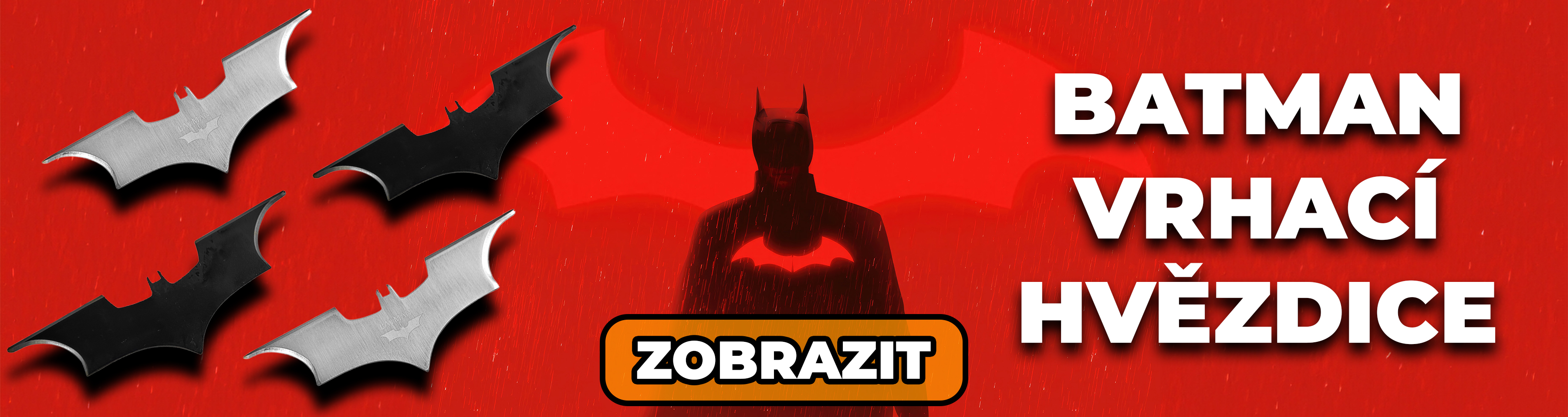 Batman vrhací hvězdice