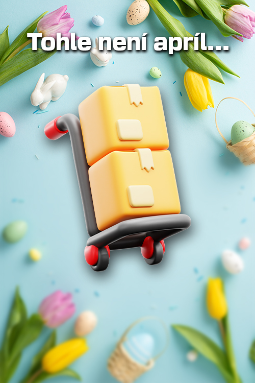 Velikonoční doprava zdarma s kódem NEPLATIM