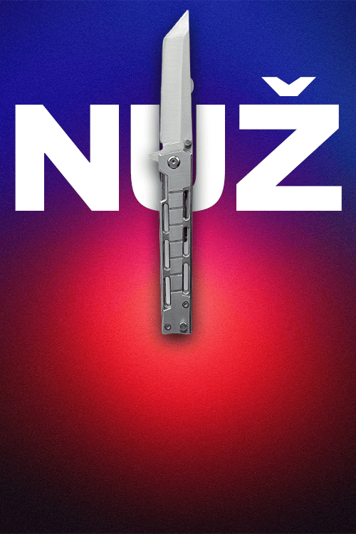 Kapesní nůž s prakem BLADE SHOT - tip pro sběratele nůžů