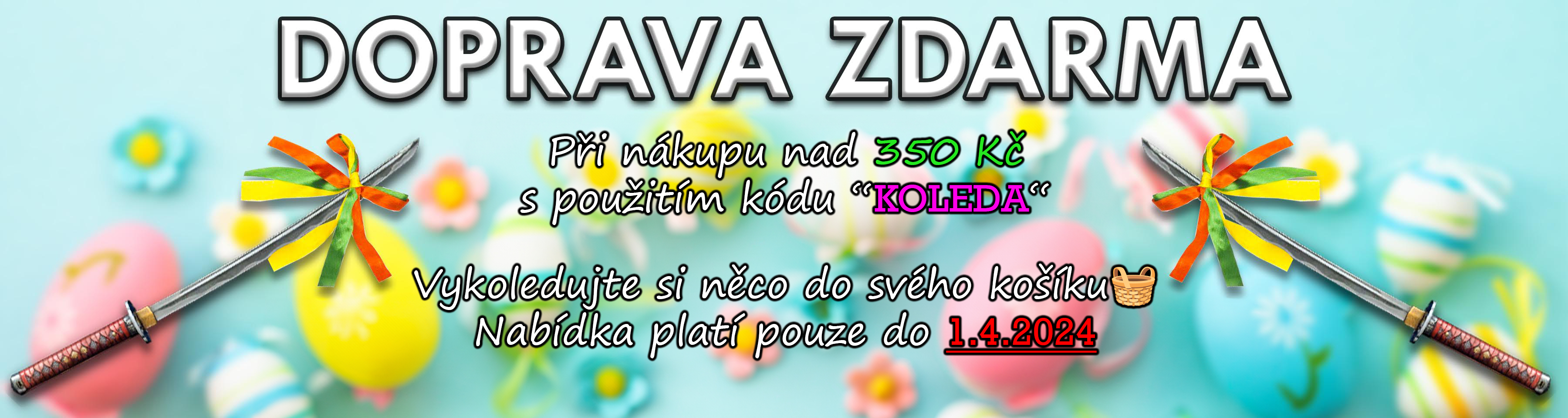 Doprava zdarma nad 350Kč