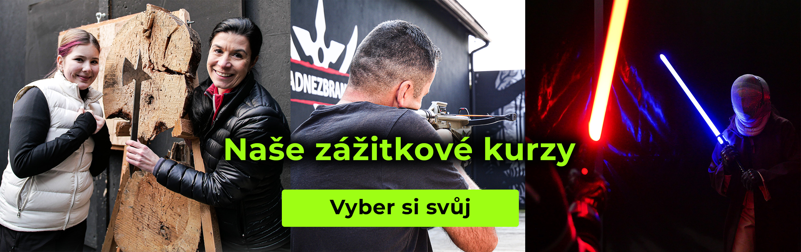 Zážitkové kurzy plné adrenalinu | chladnezbrane.eu