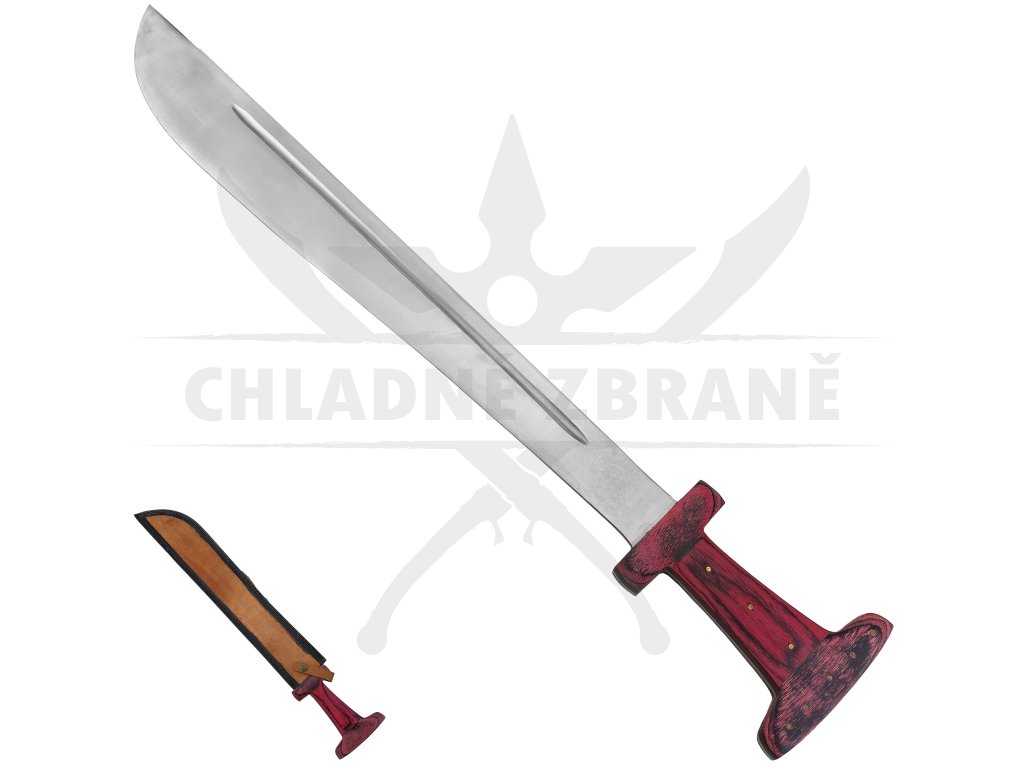 Vikingský meč "PETERSEN TYPE M HILT" na kontaktní šerm - s pouzdrem