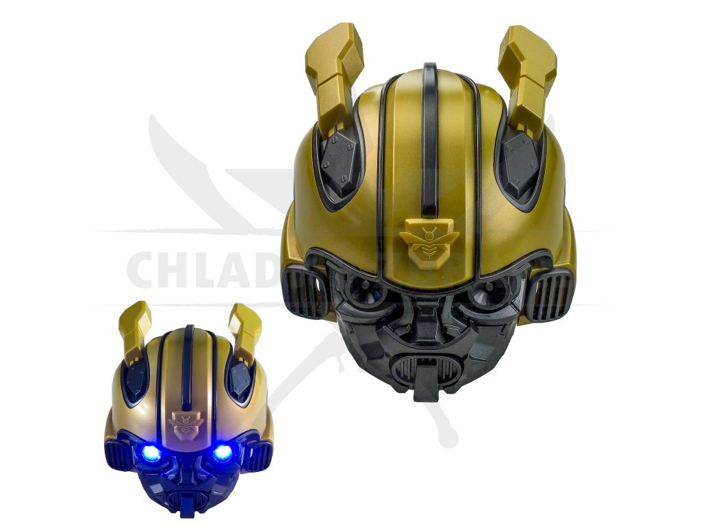 Přenosný bluetooth reproduktor "BUMBLEBEE" - svítící oči - Transformers