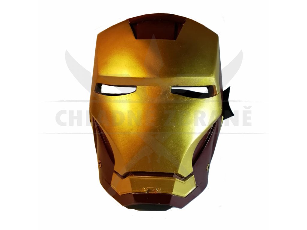 Maska Tonyho Starka "IRON MAN" | chladnezbrane.eu
