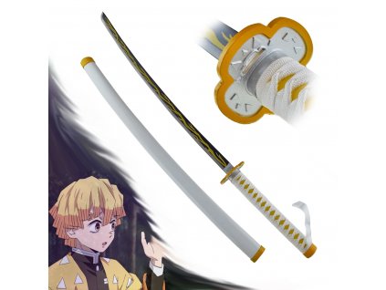 Nichirin Katana "ZENITSU AGATSUMA" Demon Slayer