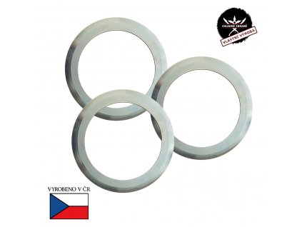 Sada broušených chakramů "CIRCLE OF LIFE" velký - zinek - 3 kusy
