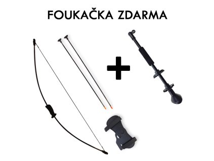 Limitovaná sada "BLACK BOW" dětský luk + foukačka zdarma!