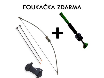 Limitovaná sada "CAMO BOW" dětský luk + foukačka zdarma!