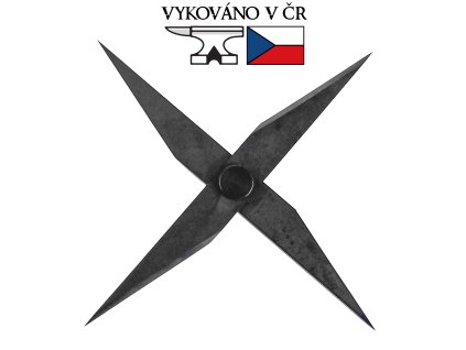 Skládací vrhací hvězdice "ČSLA ROTAČKA" kalená