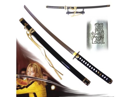Replika nevěstiny katany "SWORD OF HATTORI HANZO" Kill Bill
