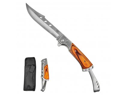 Dlouhý zavírací kapesní nůž "LONG BLADE" s pouzdrem