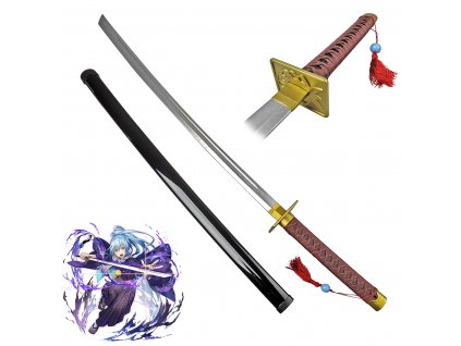 Dřevěná katana "RIMURU'S SWORD" Ocelová katana "RIMURU'S SWORD" - That time i got reincarnated as a slime