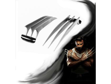 Wolverinovy drápy "WOLVERINE'S CLAWS" X-Men (pár) - Ostřené